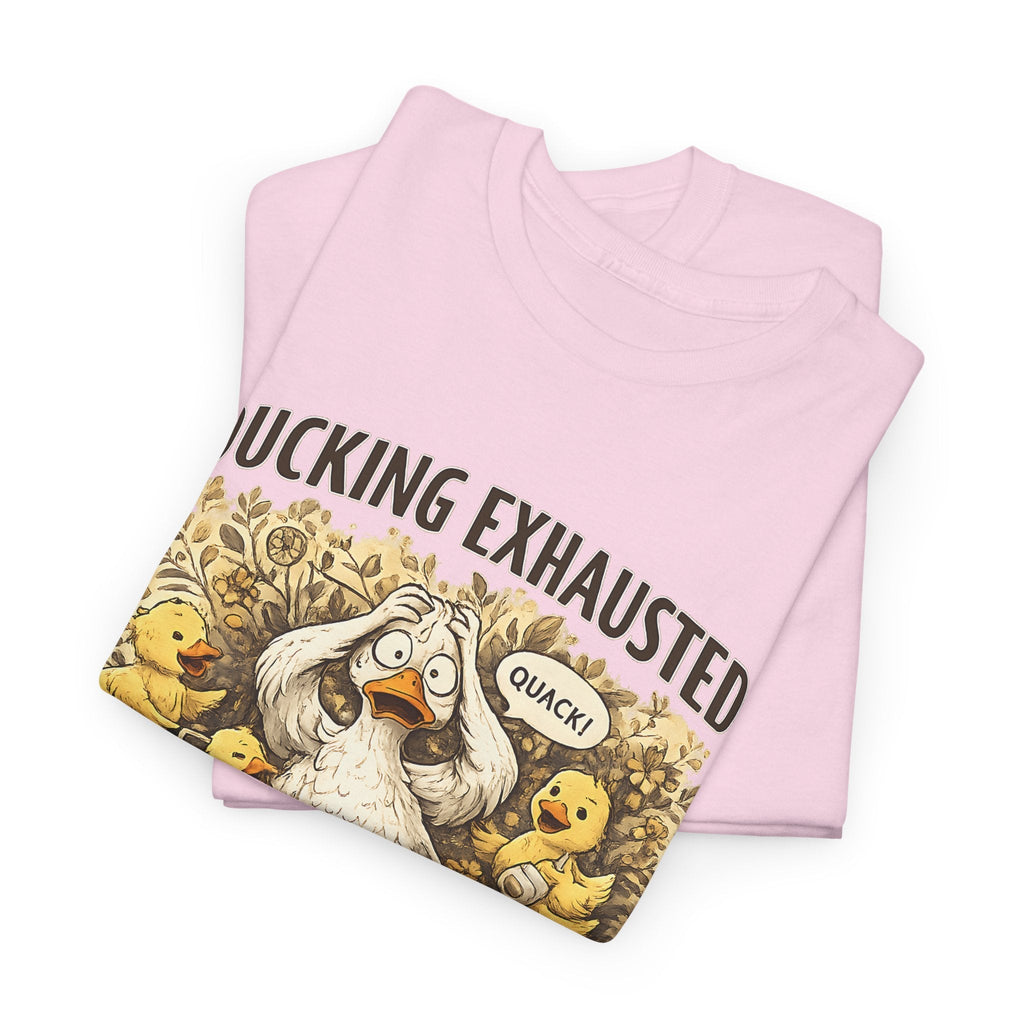 T-Shirt Mamma Esausta – Design Papera Divertente