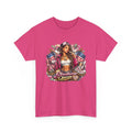 T-Shirt Regina dello Streetwear – Design Chicana Tattoo e Bandiera USA