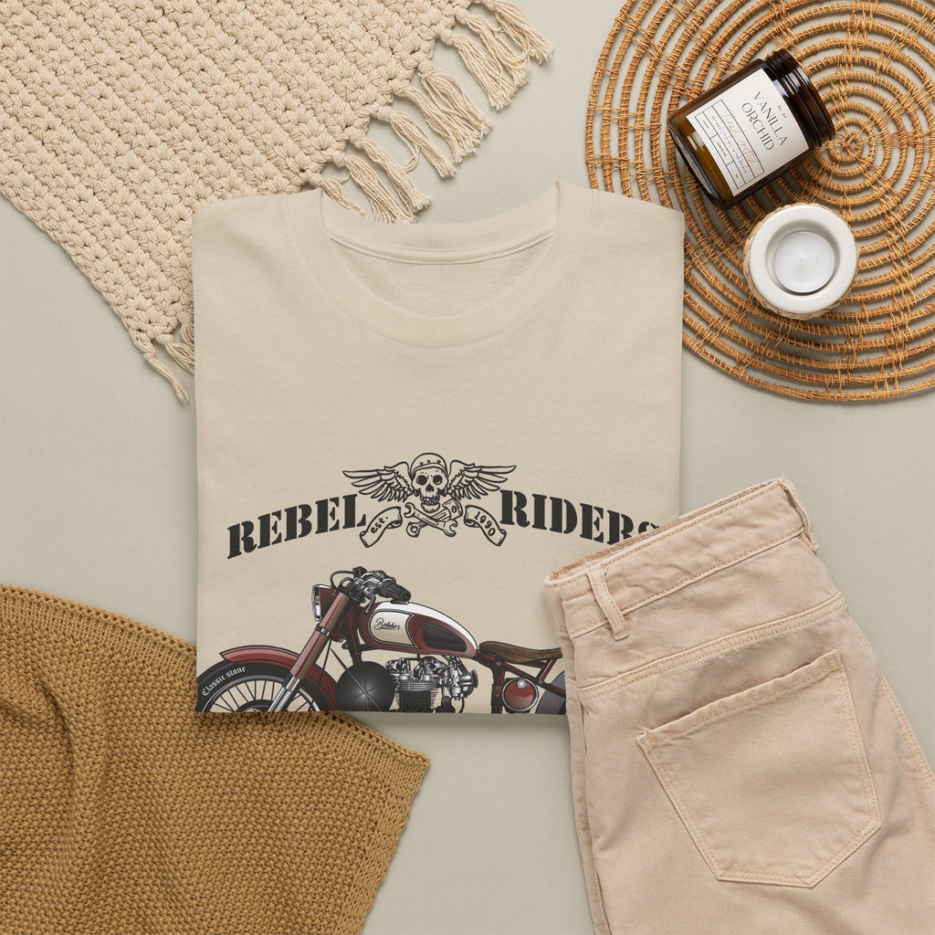 T-Shirt Rebel Riders – Design Moto Biker Vintage