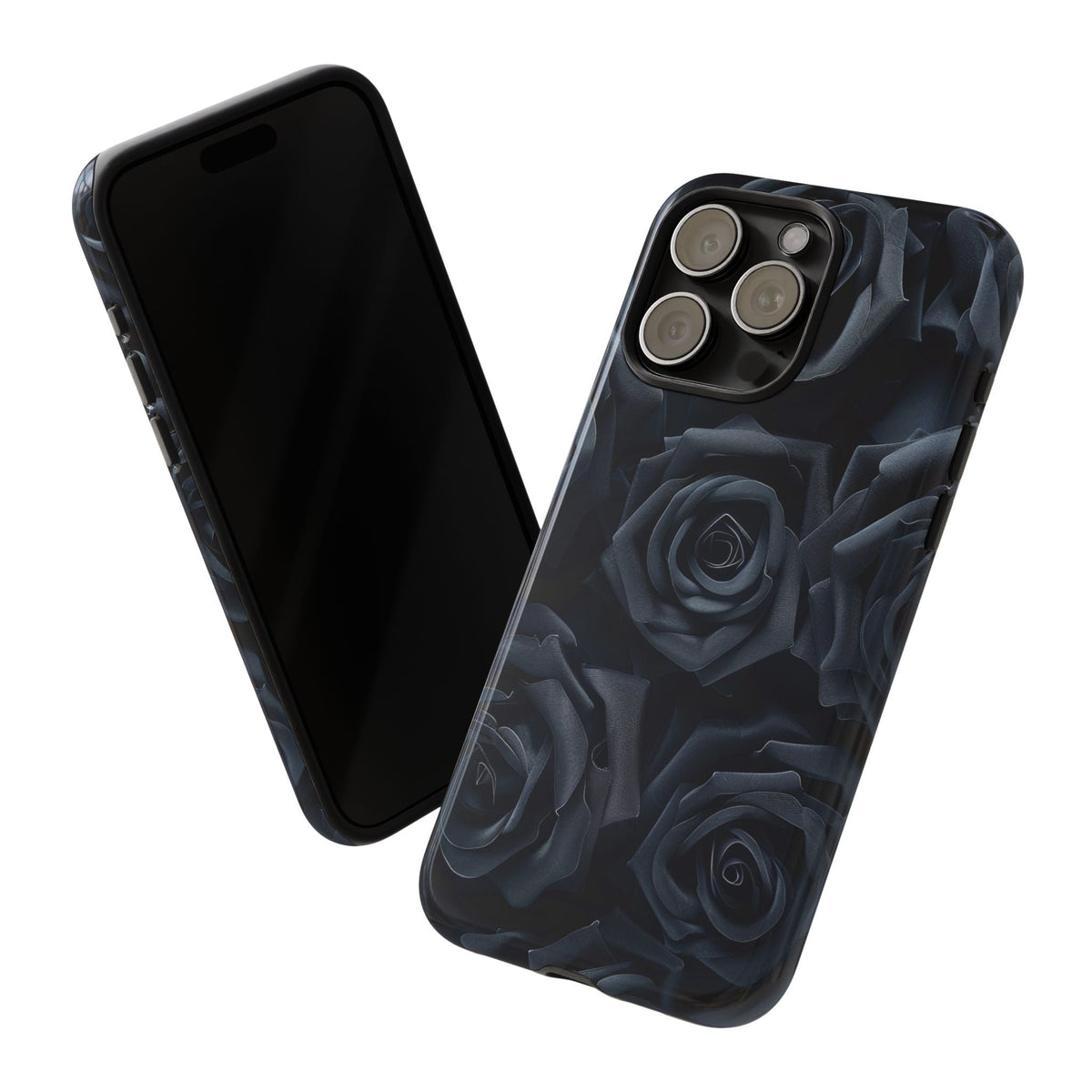 Neroe Rose Cover per smartphone – Cover robusta con dunklem fiorimuster