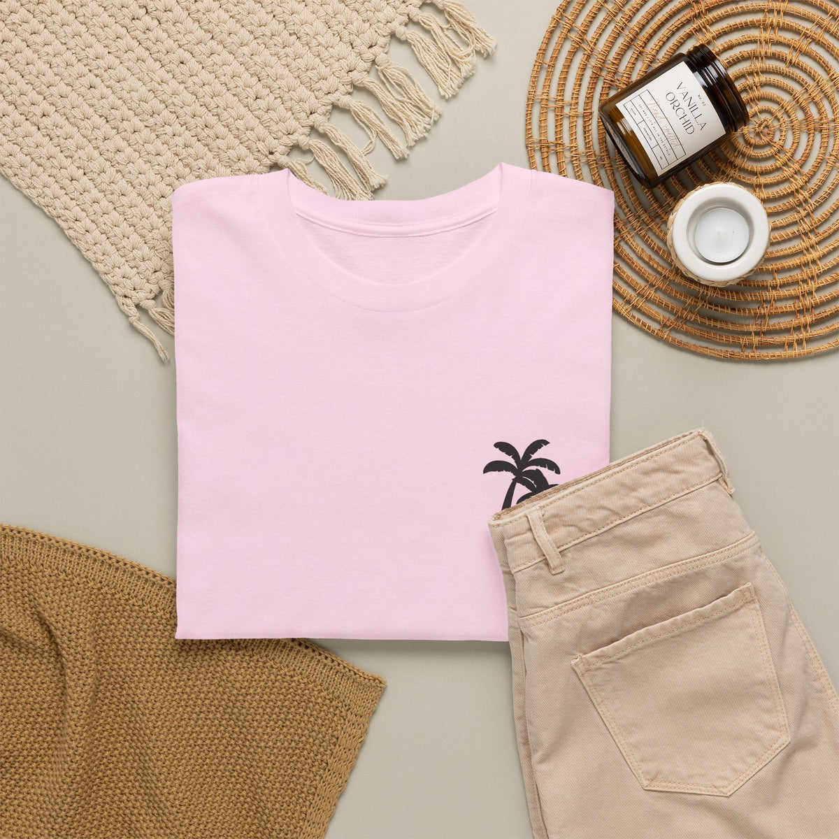 T-Shirt Palma Minimal – Design Spiaggia California