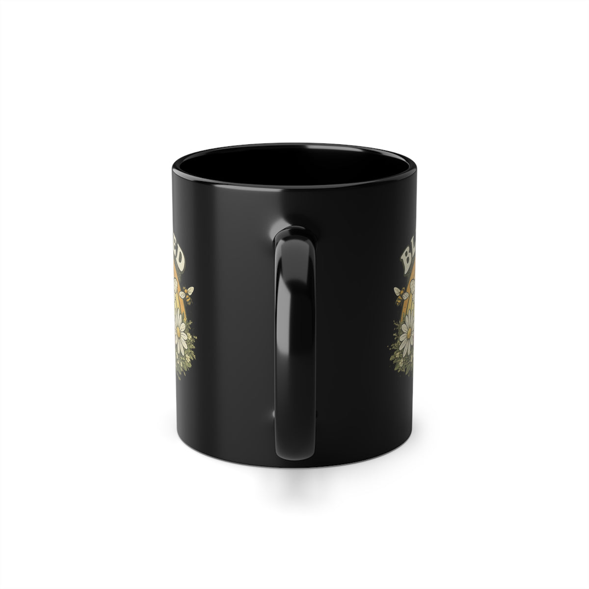 Tazza Floreale “Blessed” – Tazza Caffè Vintage Boho 330 ml