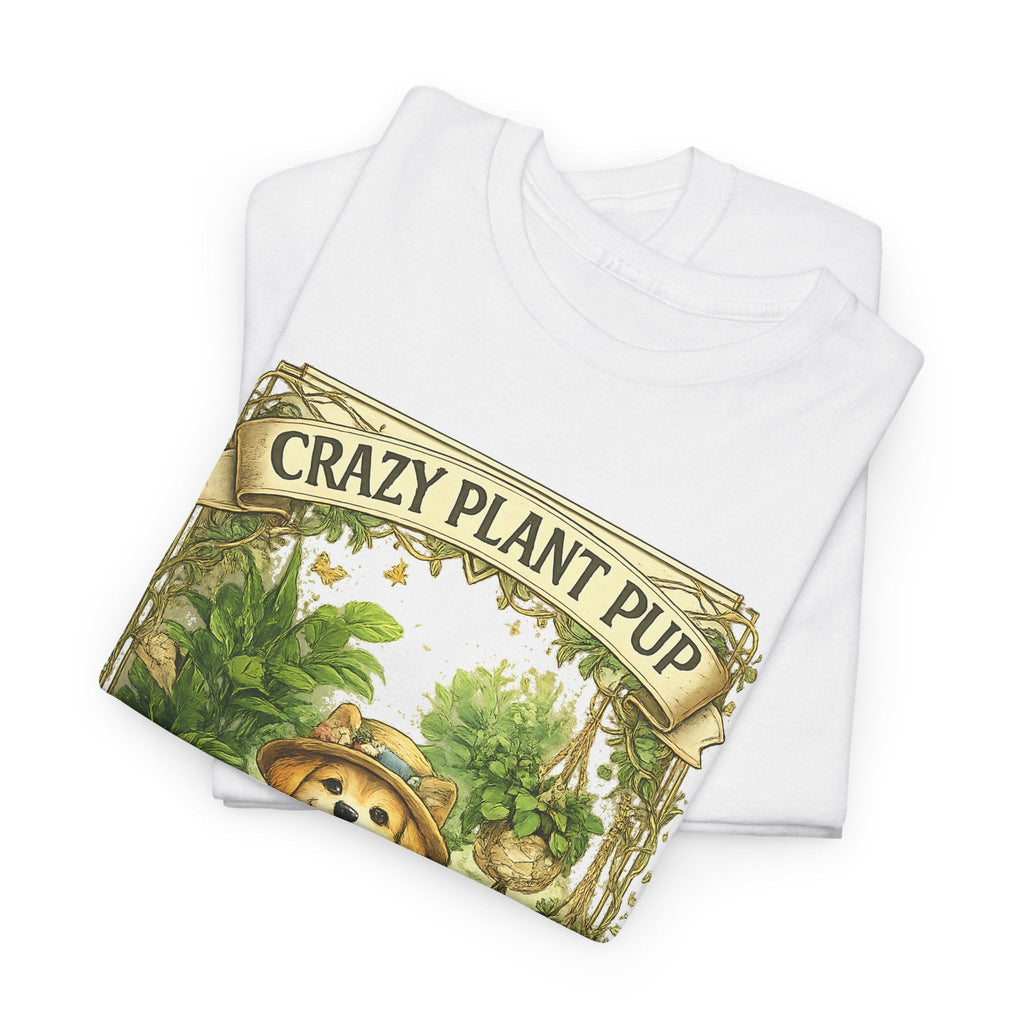 T-Shirt Cane e Piante – Design Divertente