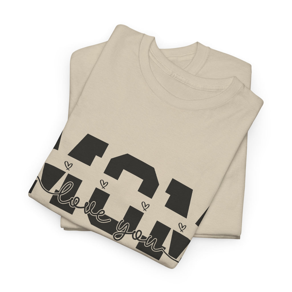 T-Shirt Mamma, Ti Voglio Bene – Idea Regalo Minimalista