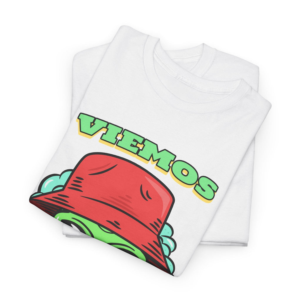 T-Shirt Veniamo in Pace – Design Alieno UFO Retrò