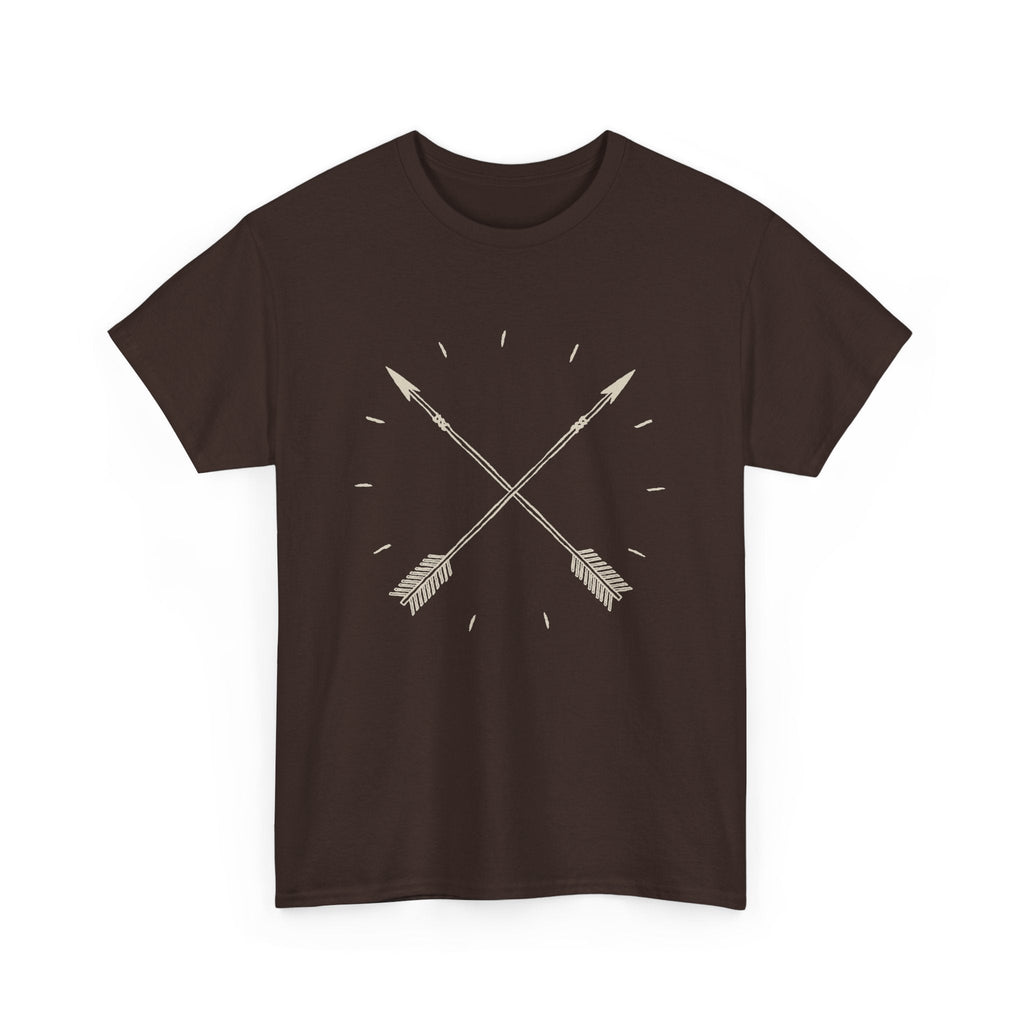 T-Shirt Frecce Incrociate – Design Boho Outdoor