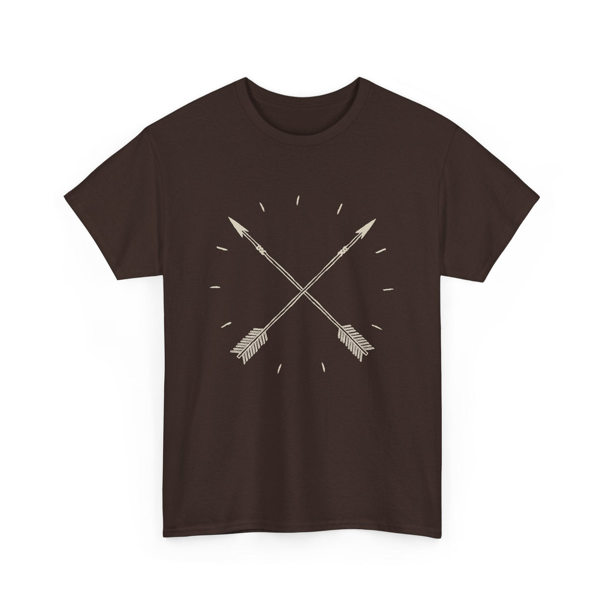 T-Shirt Frecce Incrociate – Design Boho Outdoor