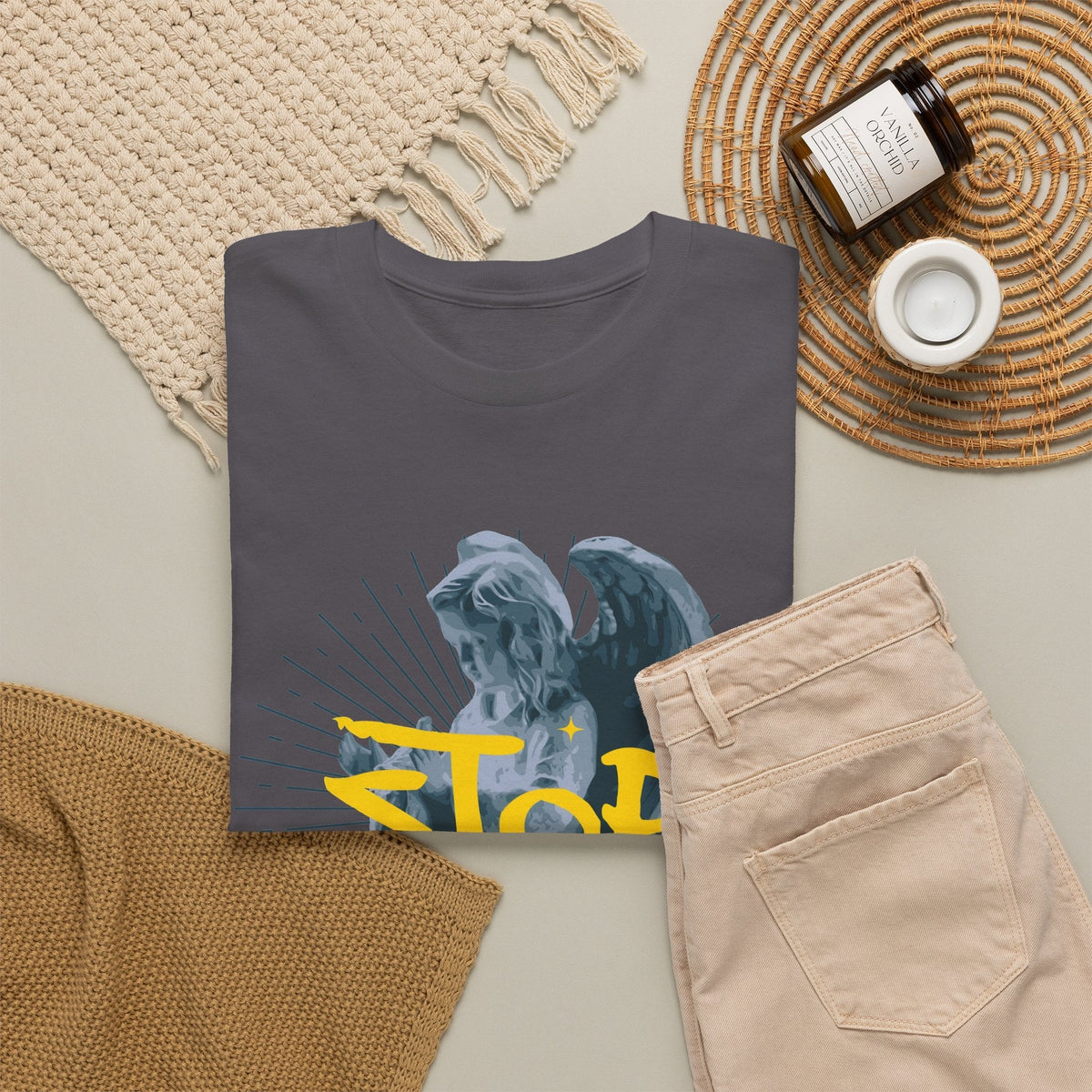 T-Shirt Stop alle Guerre – Design Pace