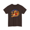 T-Shirt Skyline di Chicago – Design Città Vintage