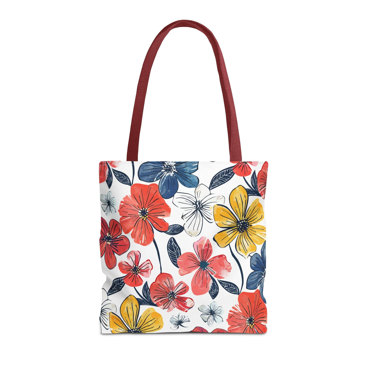 Borsa in tessuto Fiori Colorati – Design Floreale Estivo