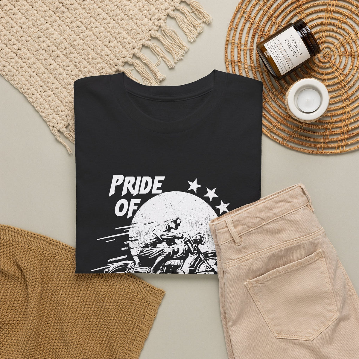 American Biker T-Shirt – American Road Vintage-moto T-Shirt