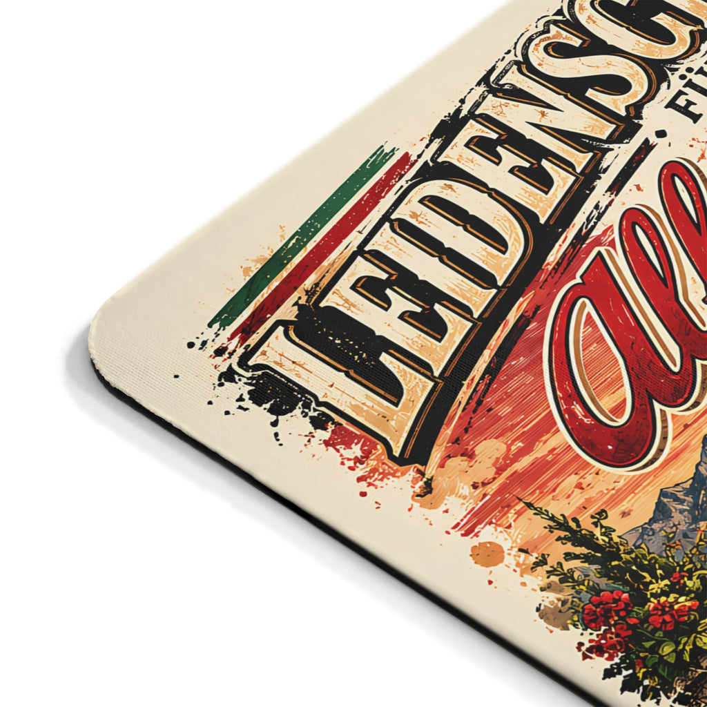 Alfa Romeo Mousepad – Leidenschaft per italienische Autos – Mousepad von MALUX, 23,2 × 19,4 cm