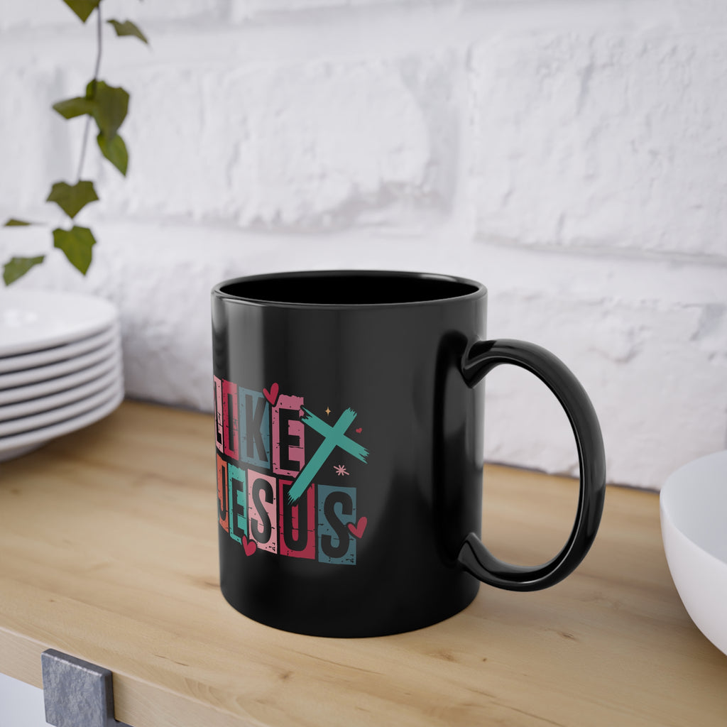 Tazza Nera “Let Me Tell You About Jesus” – Design Cristiano 330 ml