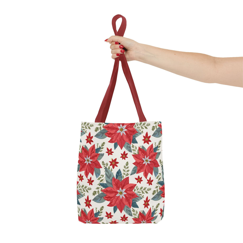 Borsa in tessuto Stella di Natale – Motivo Floreale