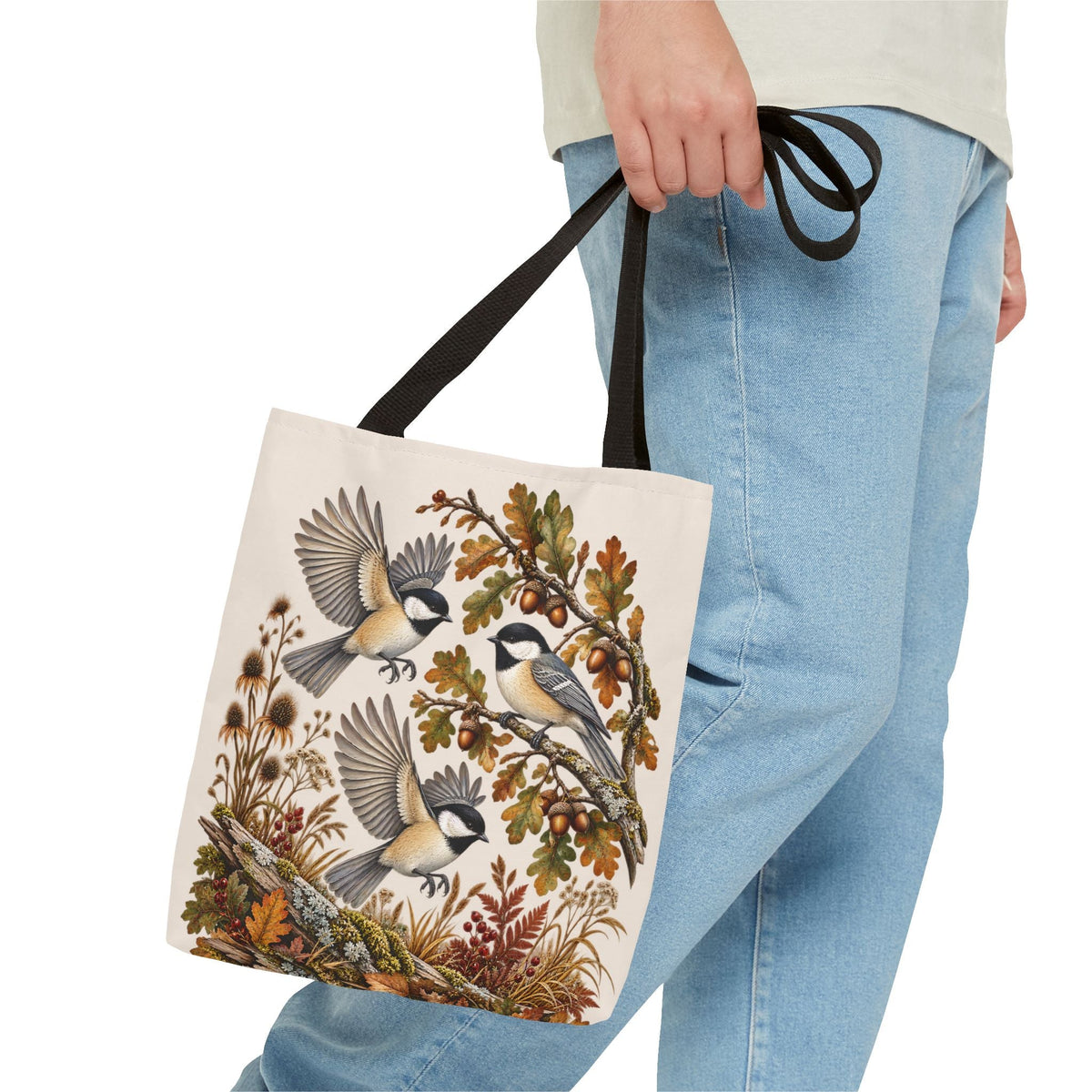Borsa in tessuto Uccelli – Design Vintage Natura