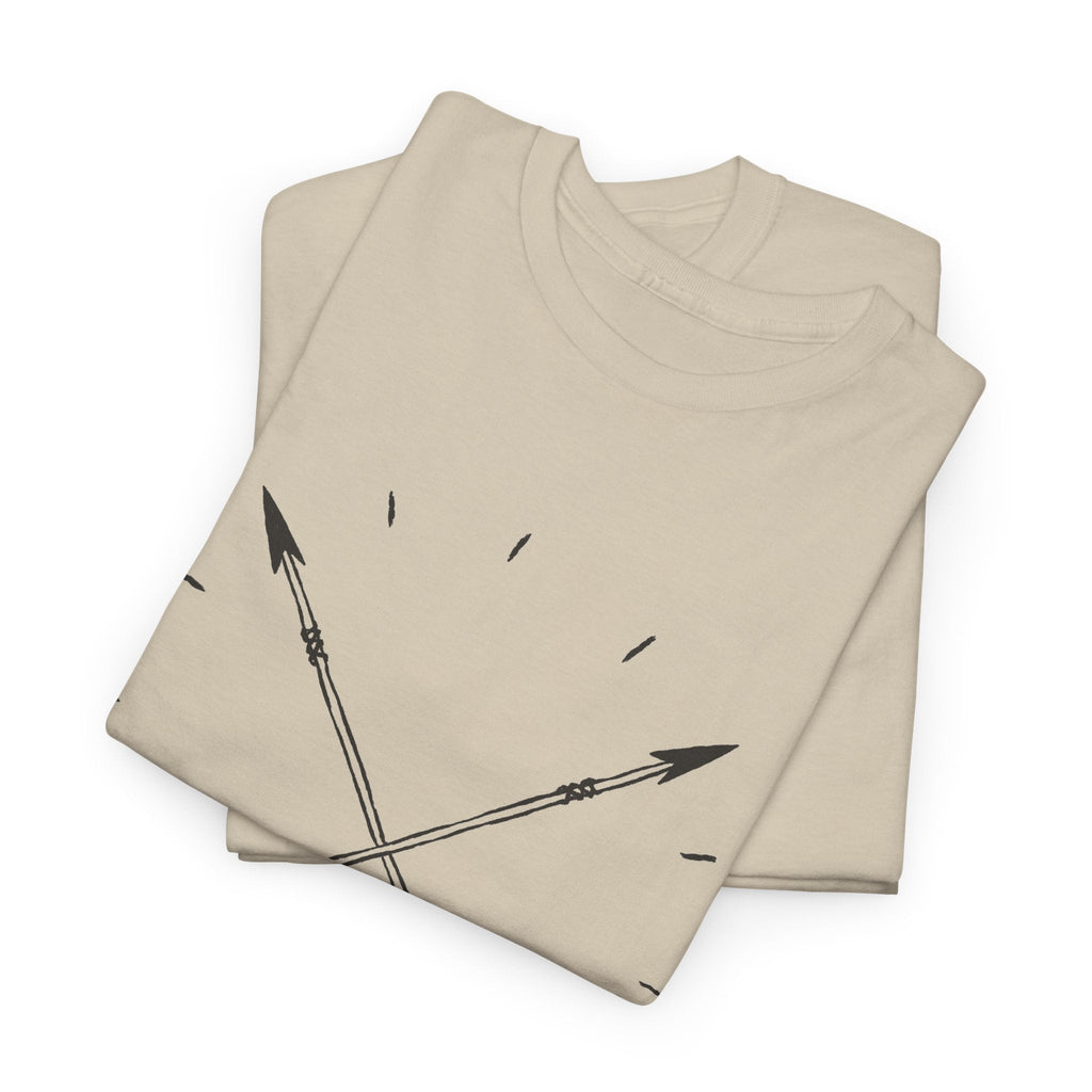 T-Shirt Frecce Incrociate – Design Boho Outdoor