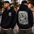 Bronx Street Art Hoodie Urban Graffiti Train & Boombox Hoodie – MALUX