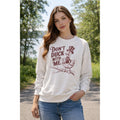 Don't Worry Be Cappy Sweatshirt – MALUX Sweatshirt