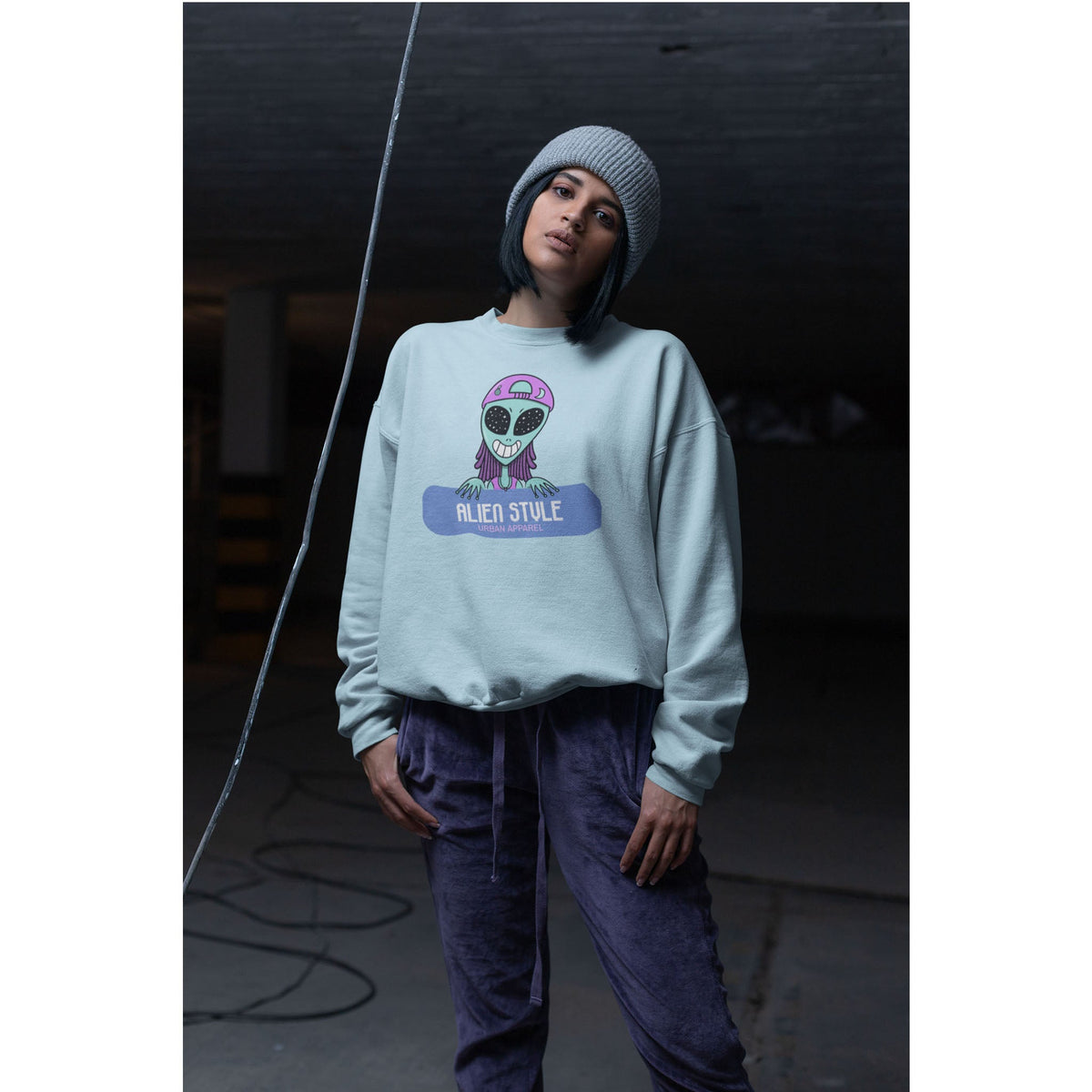 Alien Urban Sweatshirt – MALUX Sweatshirt