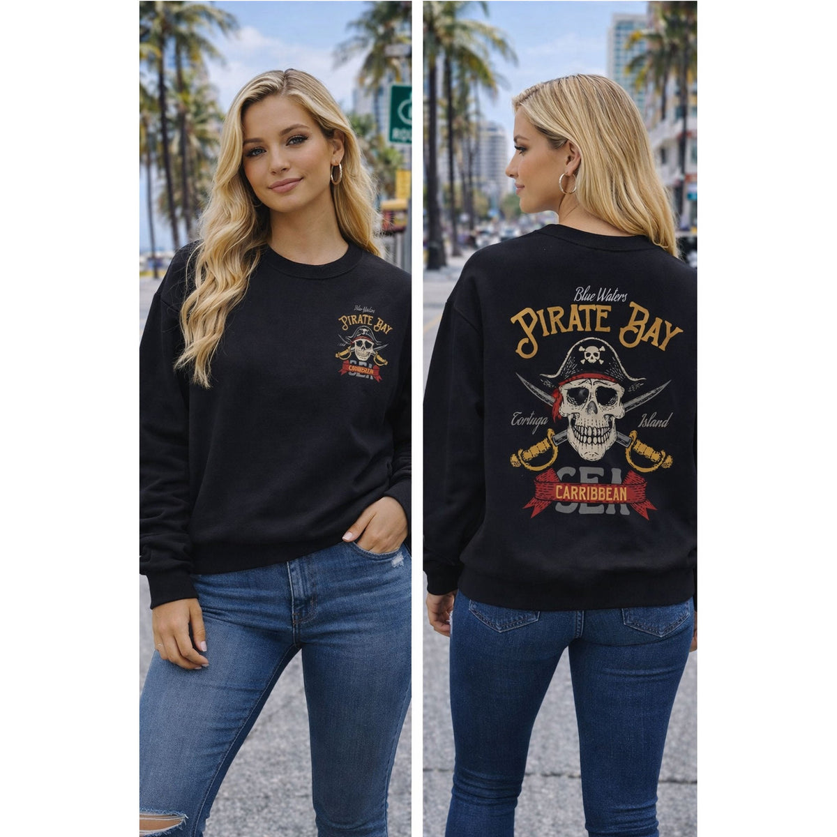 Pirate Bay Sweatshirt – MALUX Sweatshirt