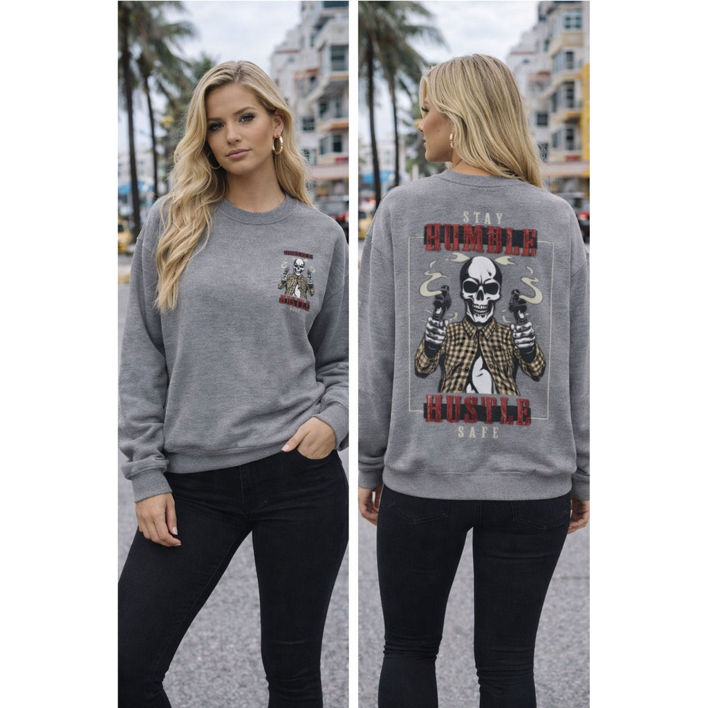 Stay Humble Hustle Hard Sweatshirt – MALUX Sweatshirt