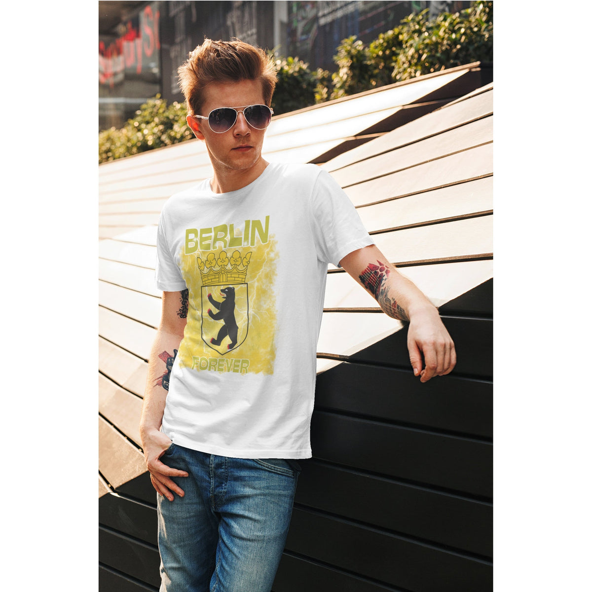 T-Shirt Berlino per Sempre – Design Minimalista