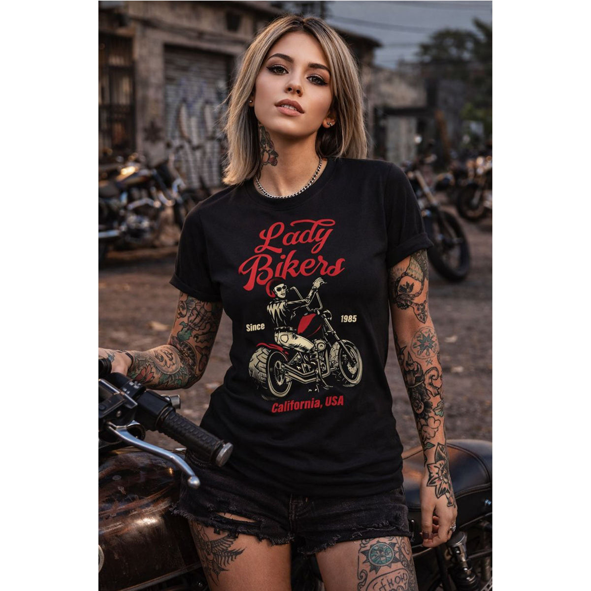 T-Shirt Biker Vintage – Chopper California