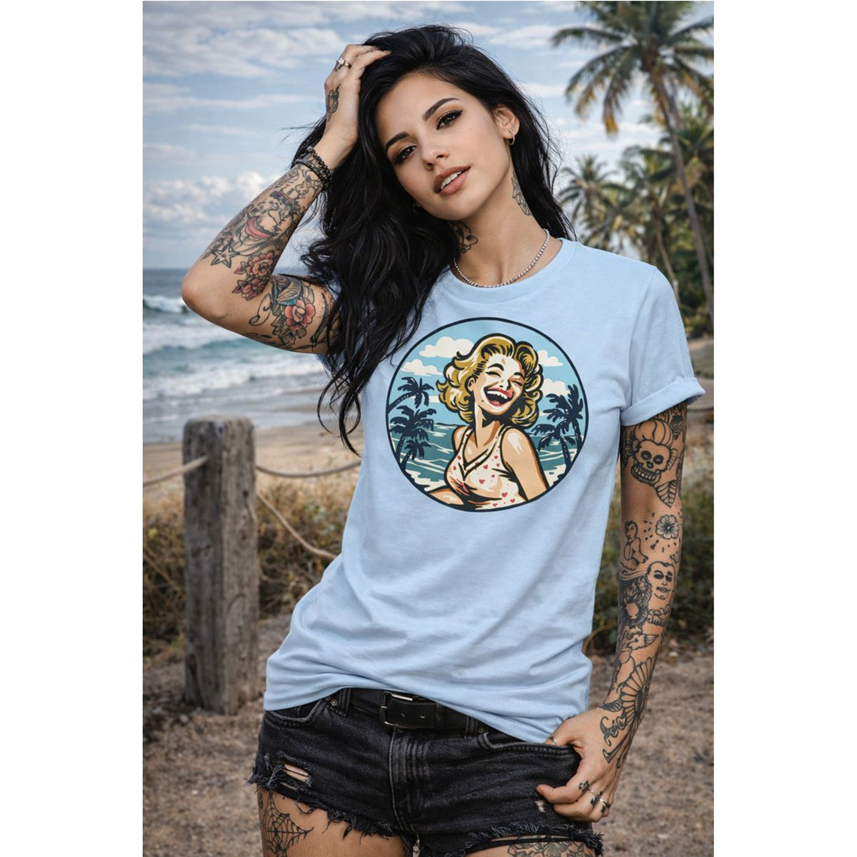 T-Shirt California Vintage – Design Estate Retrò