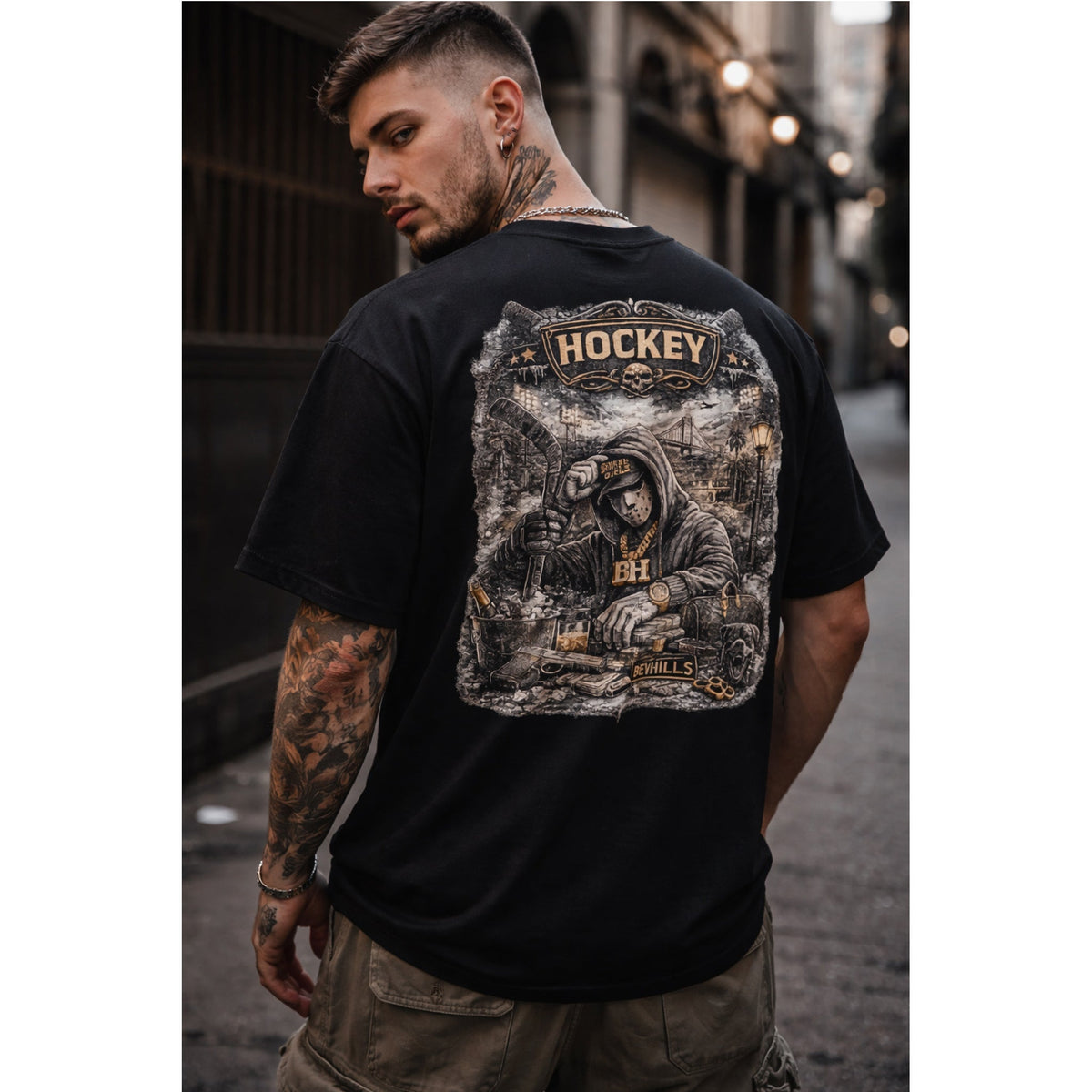 T-Shirt Hockey – Design Streetwear Urbano