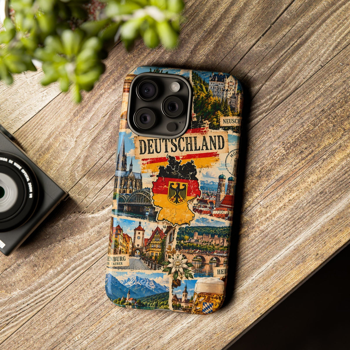 Italia-Reise-Collage Cover per smartphone – Cover robusta im italianon Vintage-Stil