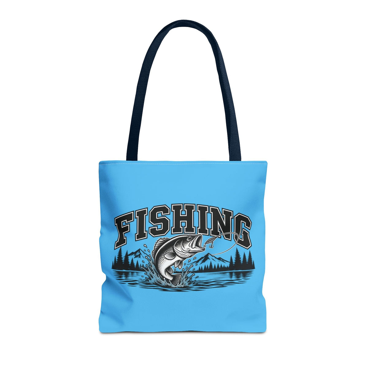Angeln Borsa in tessuto – Fishing Fisch & See Motiv