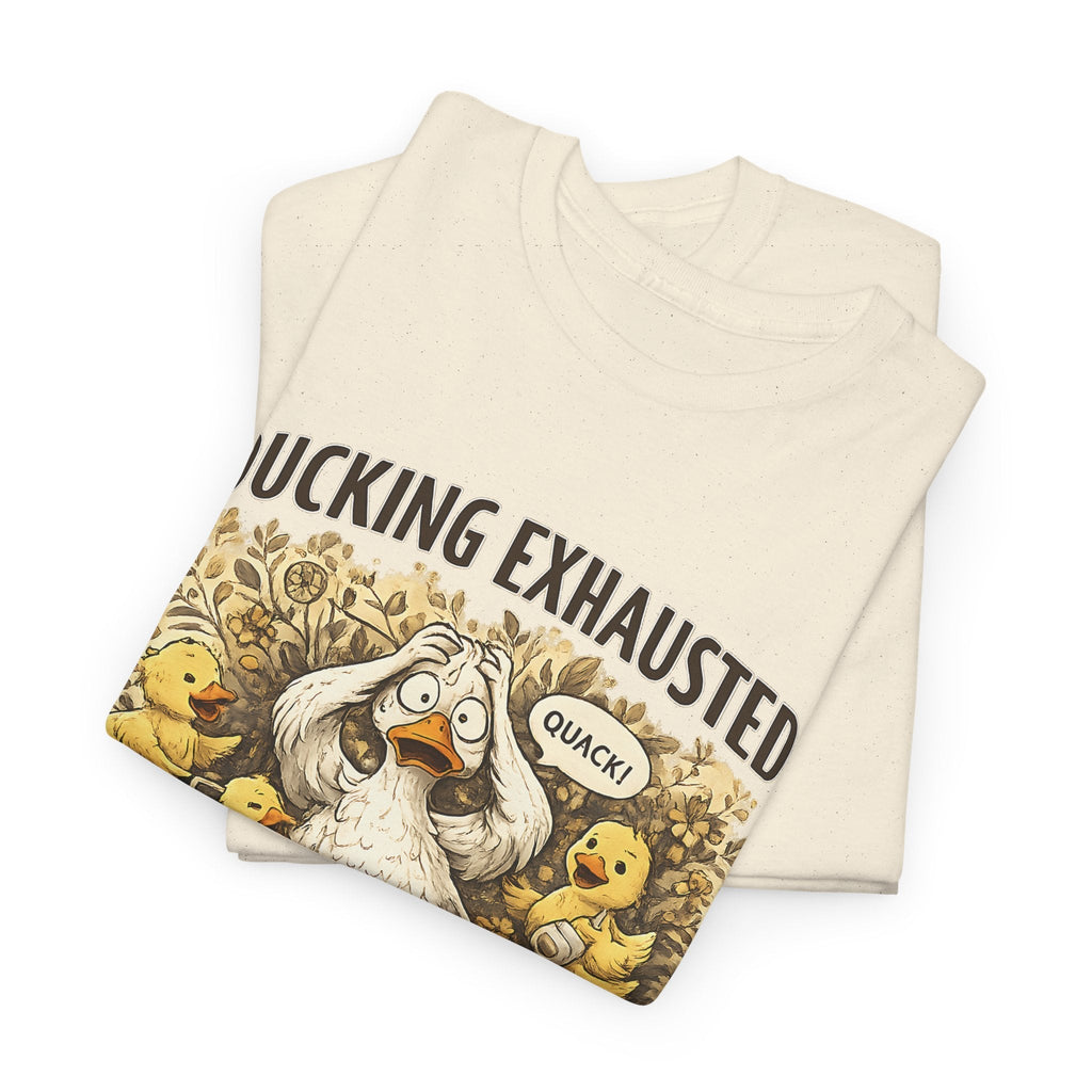 T-Shirt Mamma Esausta – Design Papera Divertente