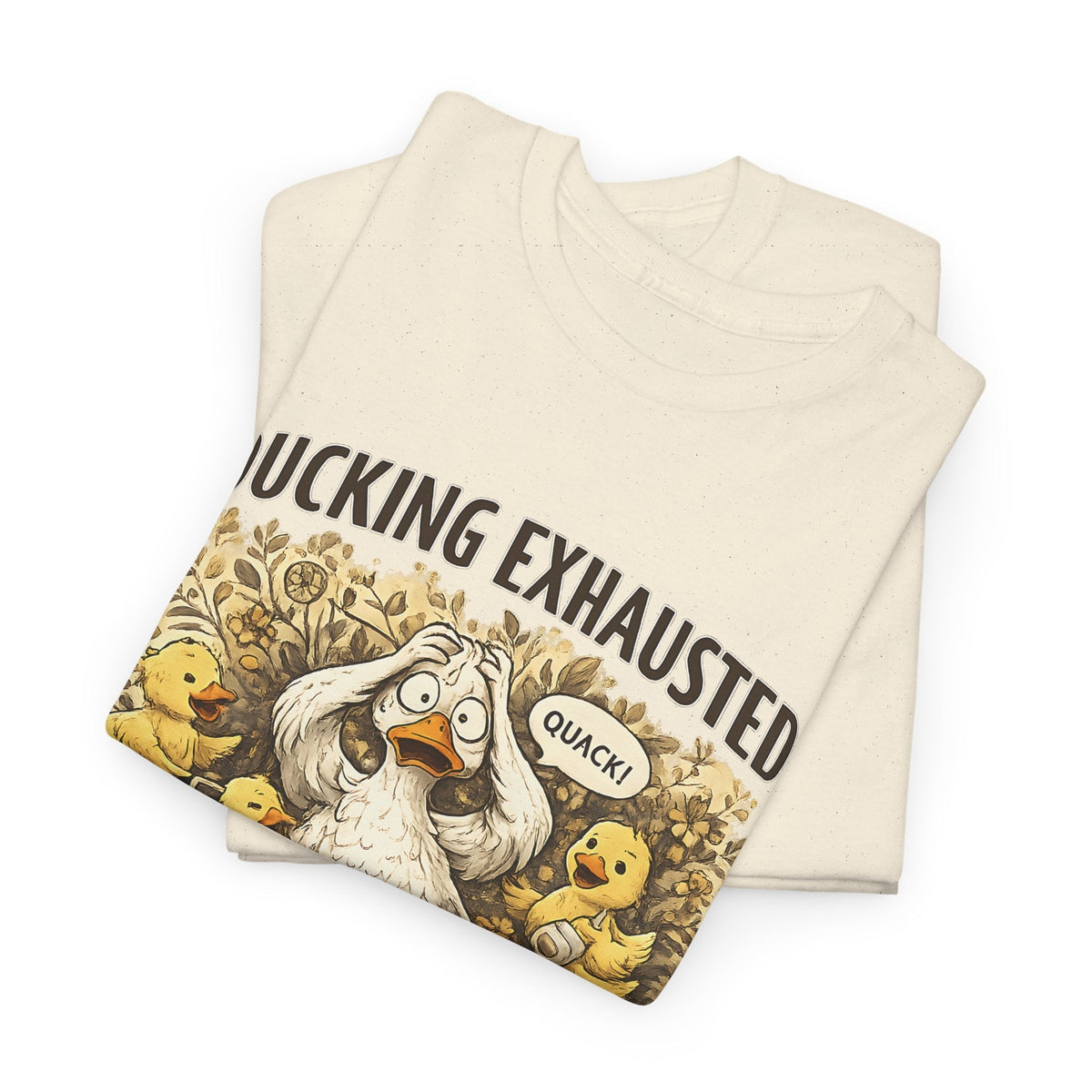 T-Shirt Mamma Esausta – Design Papera Divertente