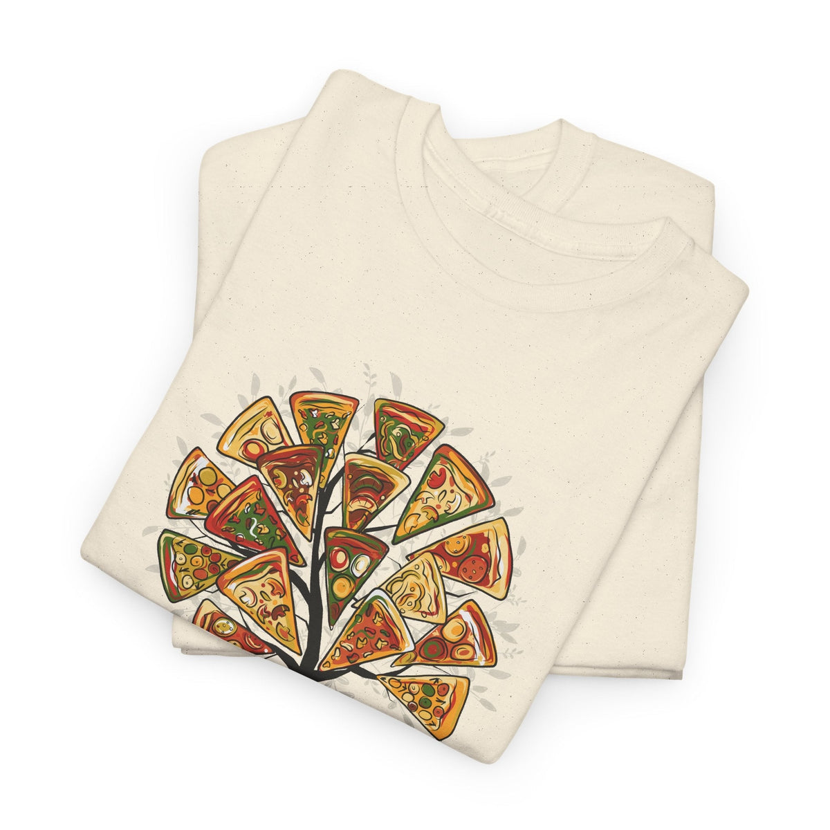 T-Shirt Albero della Pizza – Design Divertente