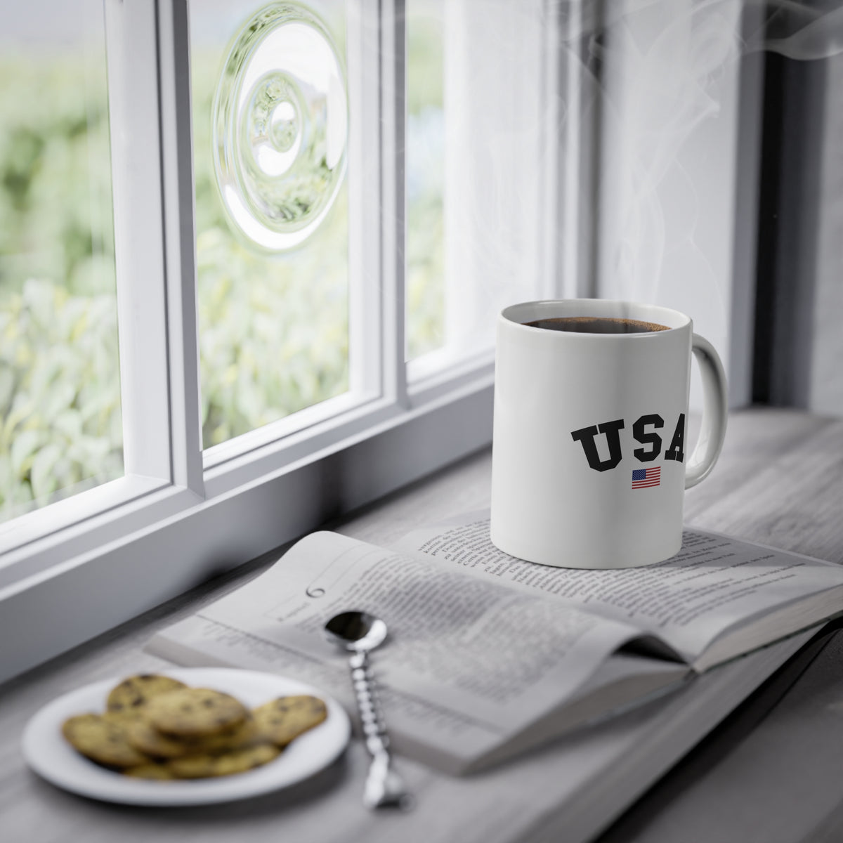 Tazza USA con Bandiera Americana – Patriottica 330 ml