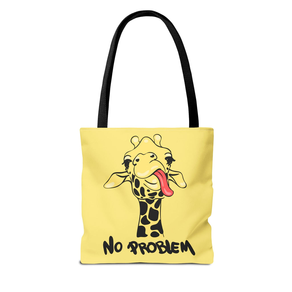 No Problem Borsa in tessuto – divertente Giraffe
