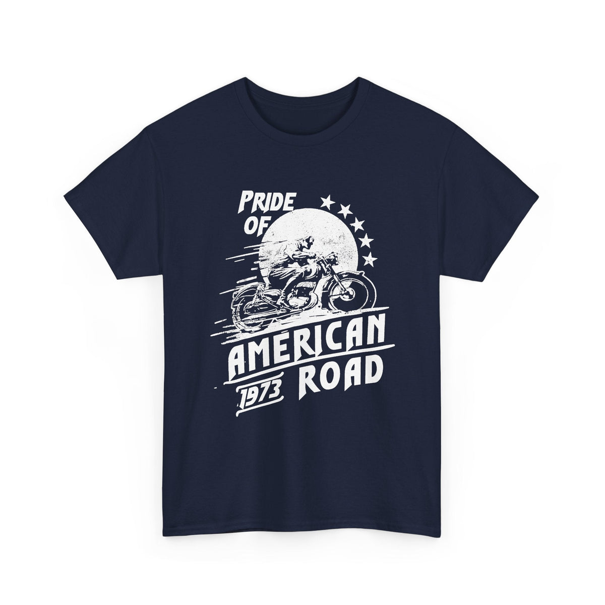 American Biker T-Shirt – American Road Vintage-moto T-Shirt