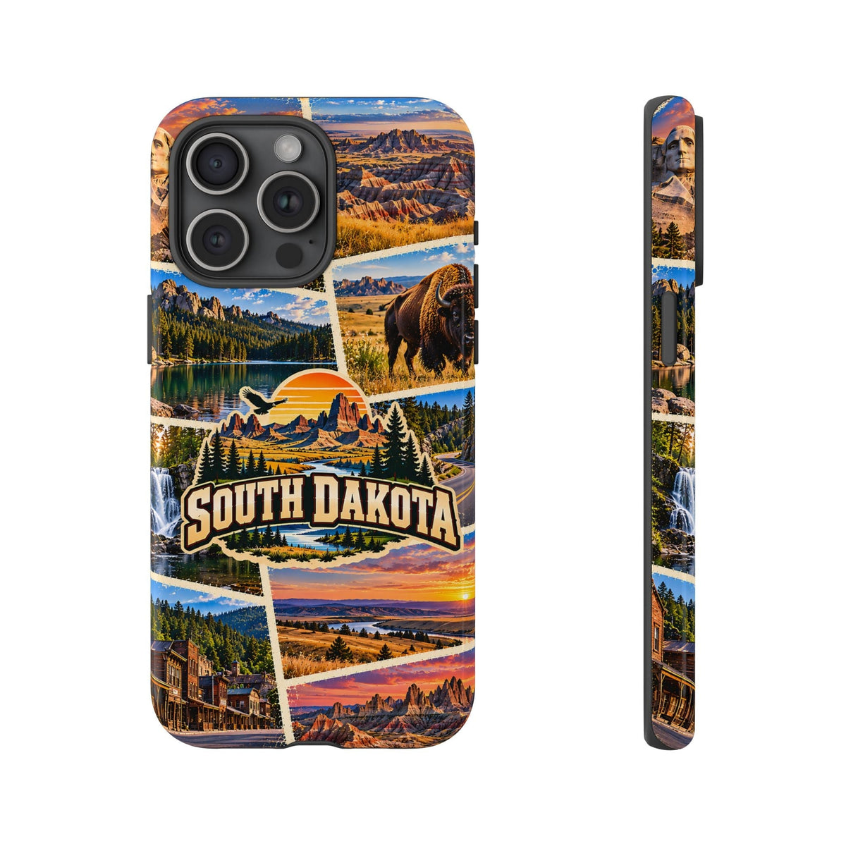 South Dakota Cover robusta – Landschafts-Reise-Collage
