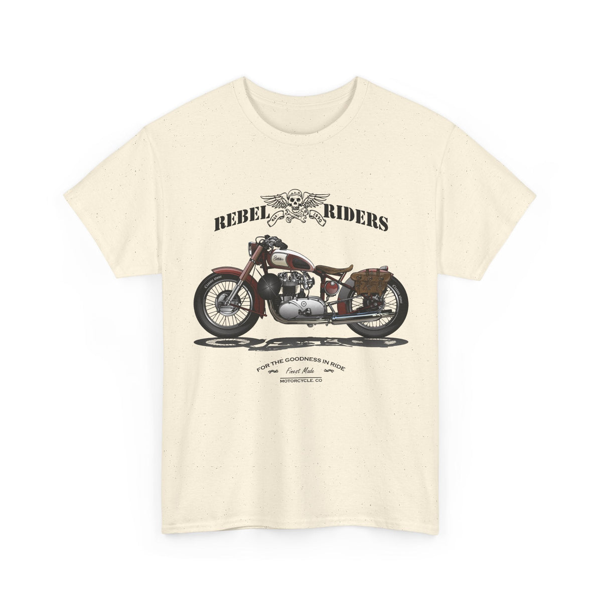 T-Shirt Rebel Riders – Design Moto Biker Vintage