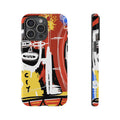Abstrakte Street-Art Cover per smartphone – Cover robusta im bunten Urban-Stil