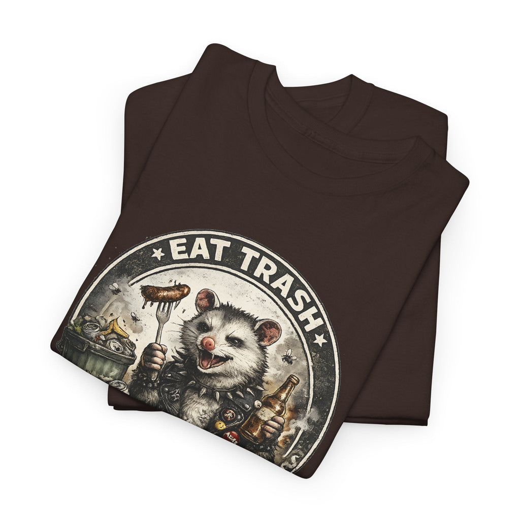 T-Shirt Opossum Festa Selvaggia – Design Divertente