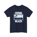 T-Shirt Spiaggia della California – Tramonto e Costa