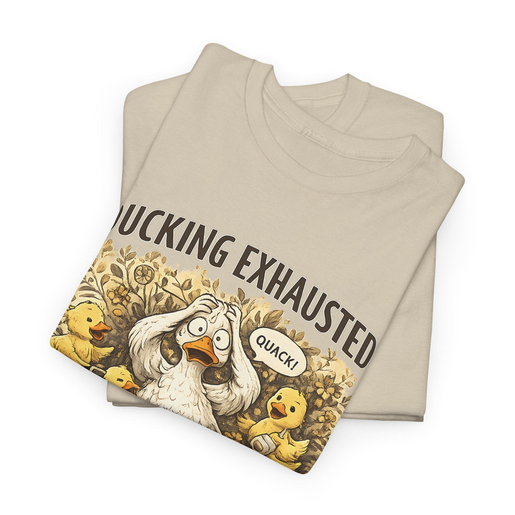T-Shirt Mamma Esausta – Design Papera Divertente