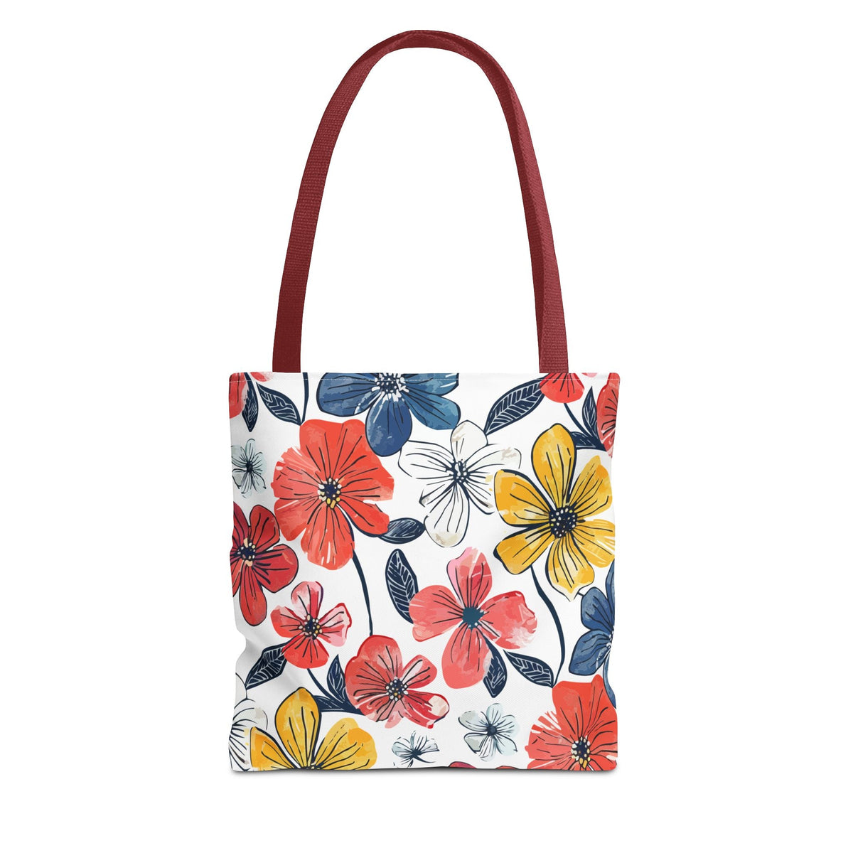 Borsa in tessuto Fiori Colorati – Design Floreale Estivo