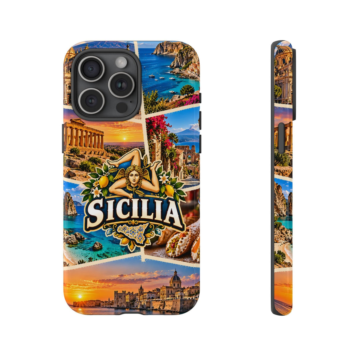 Sizilien Italien Cover robusta – Sizilianische Reise-Collage