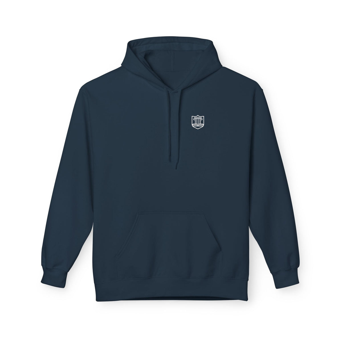 Shield Logo Hoodie Kleines Brustemblem – MALUX