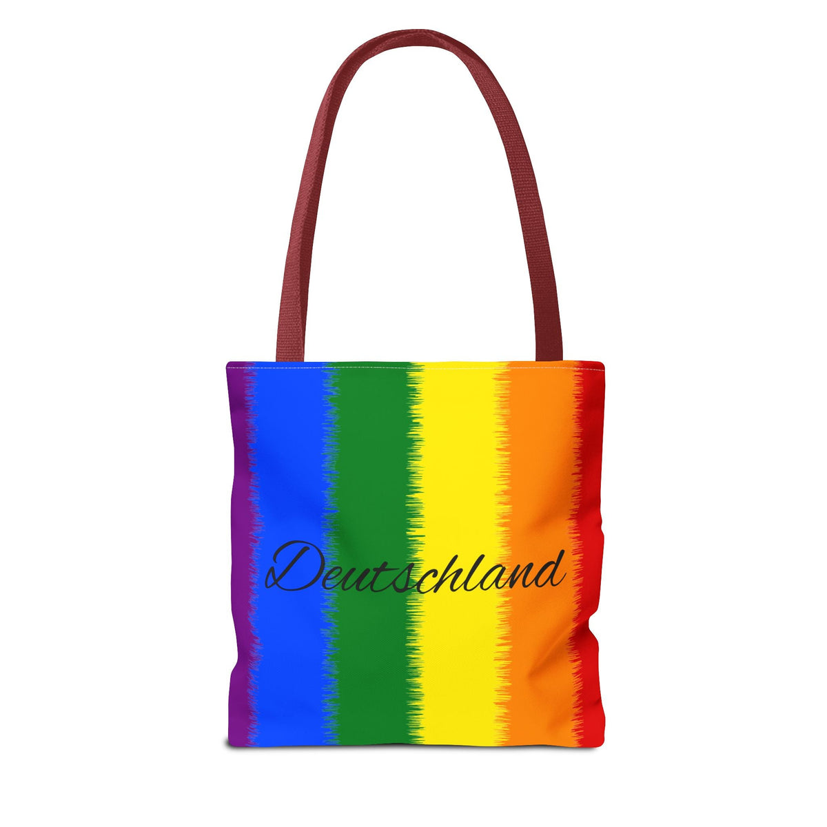 Borsa in tessuto Italia – Design Arcobaleno Colorato