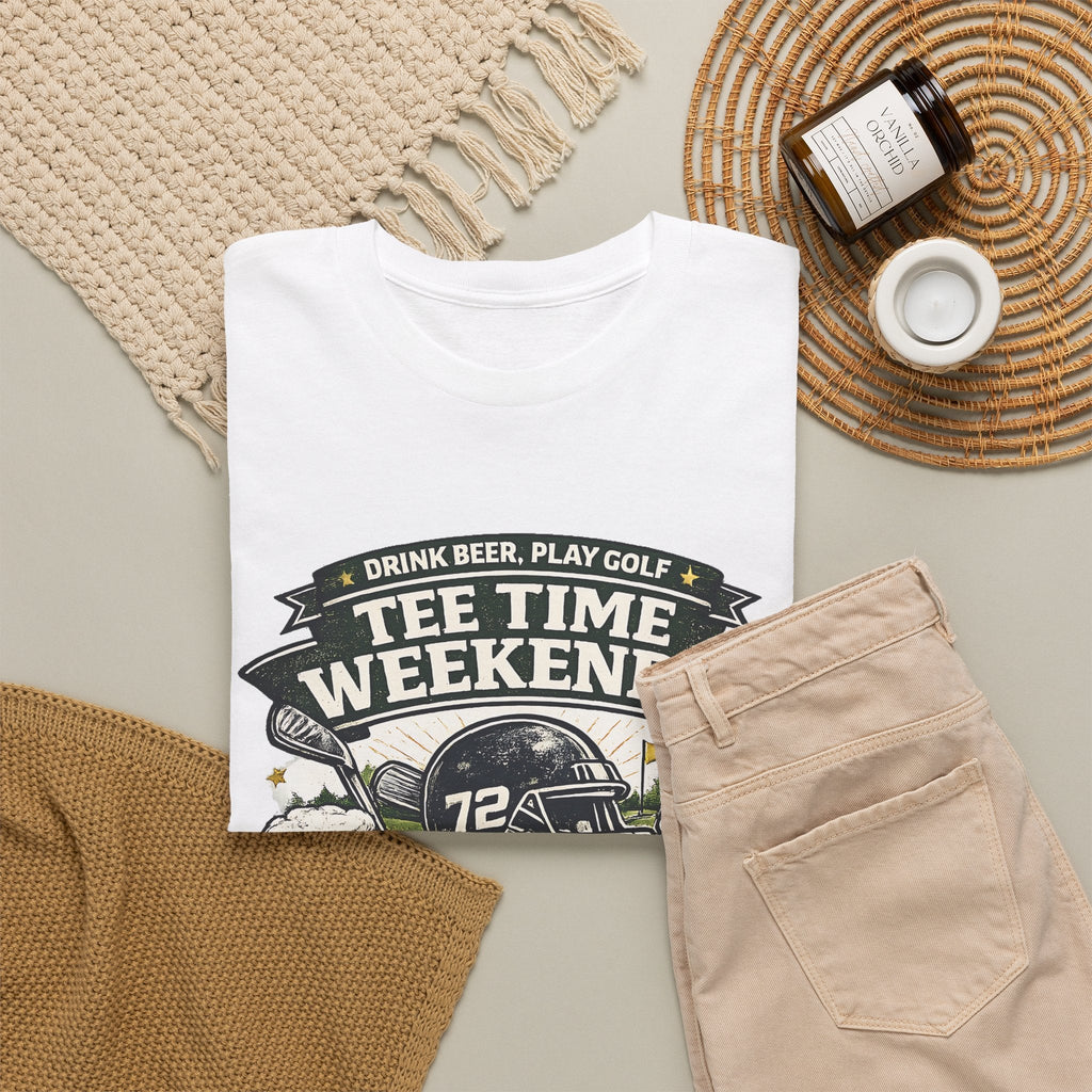 T-Shirt Golf e Birra – Design Divertente