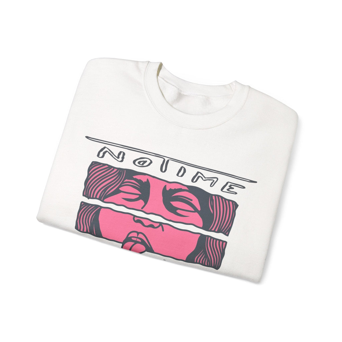No Time For Love Sweatshirt – Sweatshirt von MALUX