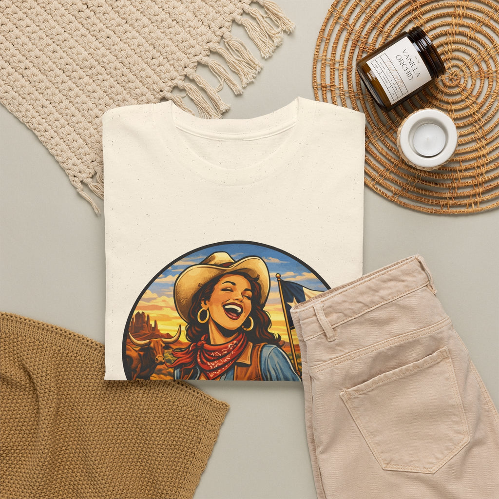 T-Shirt Cowgirl Texas – Design Western Vintage